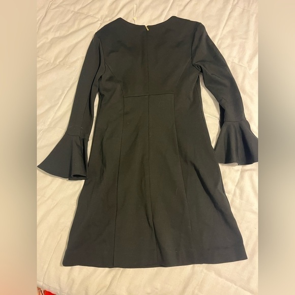 Trina Turk black bell sleeve dress - Picture 4 of 5